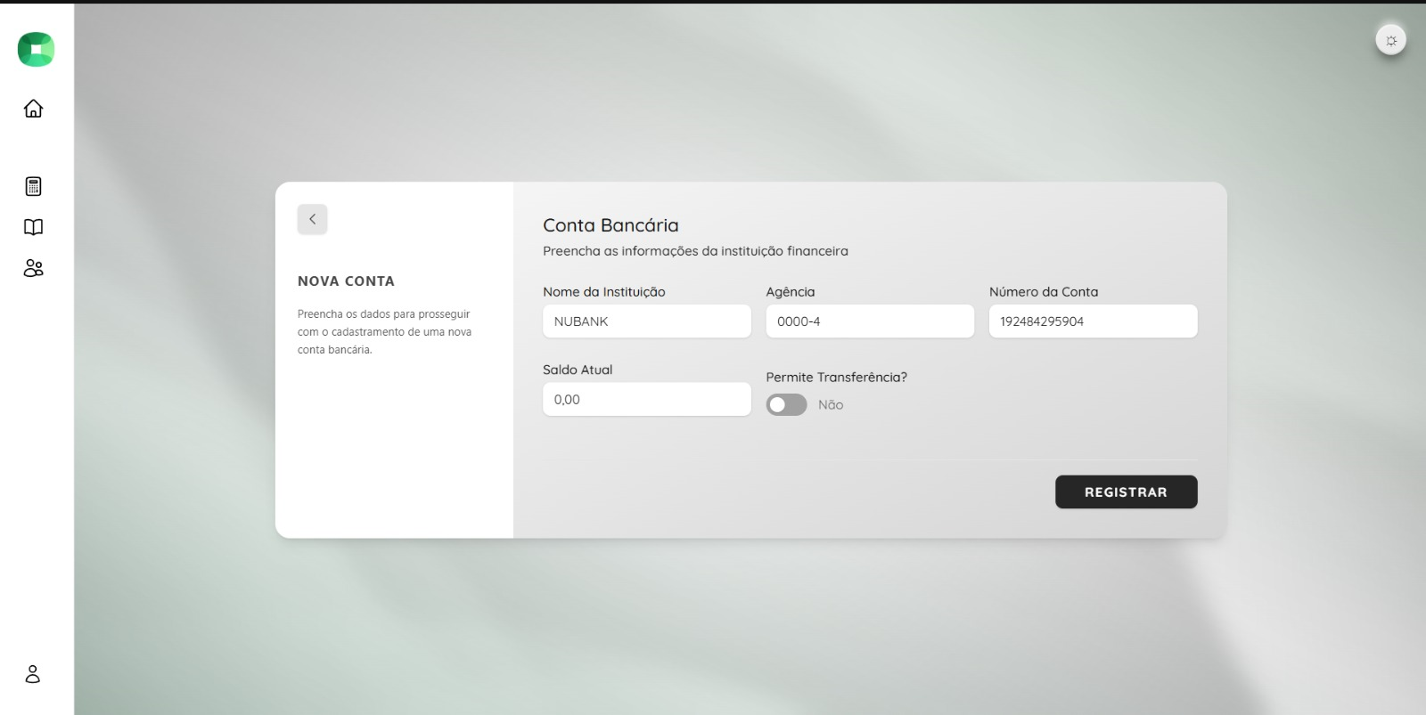 Contas Bancárias